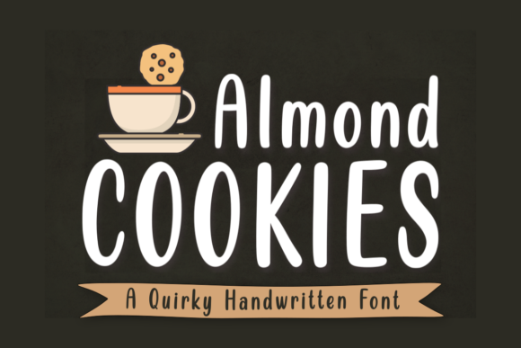Almond Cookies: A Playful Font Choice for Engaging Children's Content
