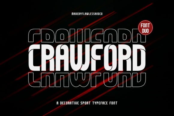 Crawford: The Athletic Font for Dynamic Sports Branding
