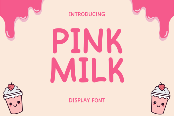 Designing with Delight: The Creative Influence of the Pink Milk Font