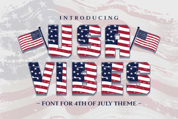Discover Usa Vibes: An Organic Color Font for Modern Projects