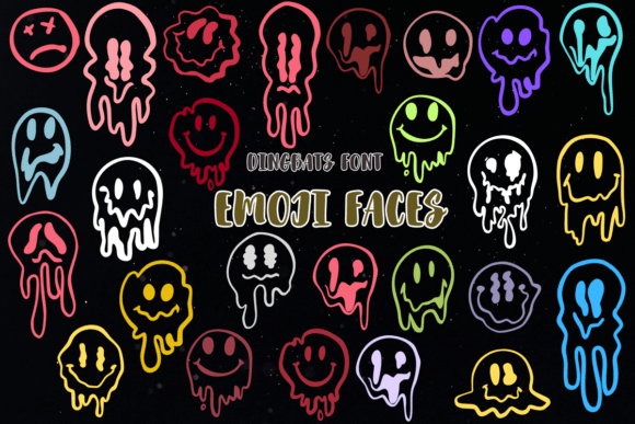Emoji Faces: The Expressive Dingbats Font for Your Creative Projects