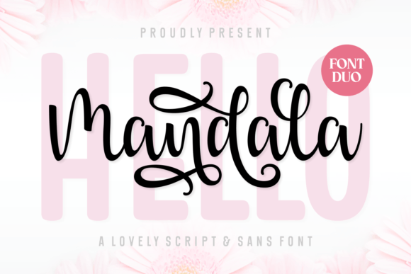 Hello Mandala Duo: A Dynamic Font Solution