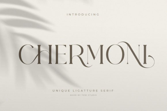 Introducing Chermoni: Integrating a Ligature Serif into Your Design Workflow