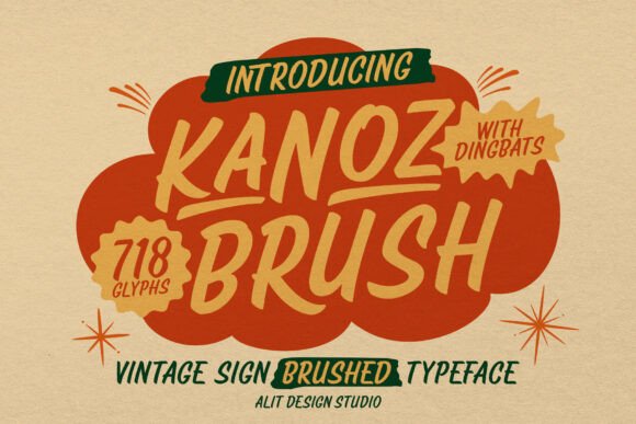Kanoz Brush: A Designer's Guide to Authentic Hand-Painted Typography
