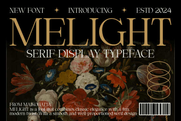 Melight: A Modern Serif for Every Creator's Toolkit