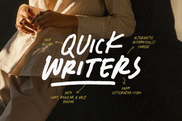 Quick Writers: An Evaluation of the Organic Handwritten Typeface