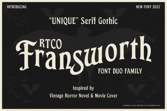 Rtco Fransworth: Channeling Vintage Horror in Modern Design