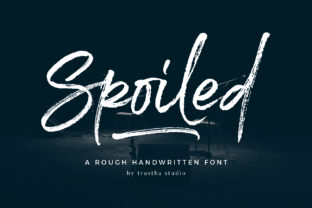 Spoiled: A Handwritten Font with Real Character
