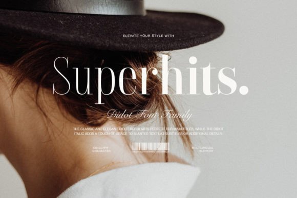 Superhits: The Enduring Power of a Classic Serif Font in Modern Design