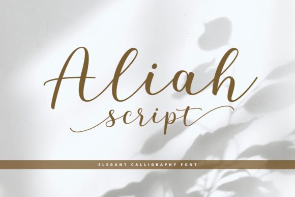 The Art of Modern Elegance: A Deep Dive into Aliah Script Typography