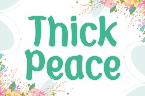Thick Peace: Adding Joyful, Quirky Energy to Your Projects