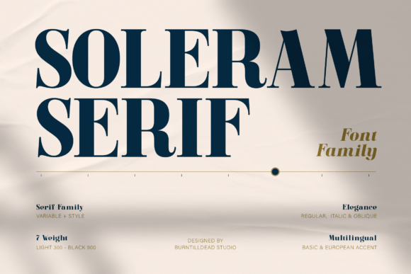 Understanding Soleram: The Versatile Serif Font for Modern Design